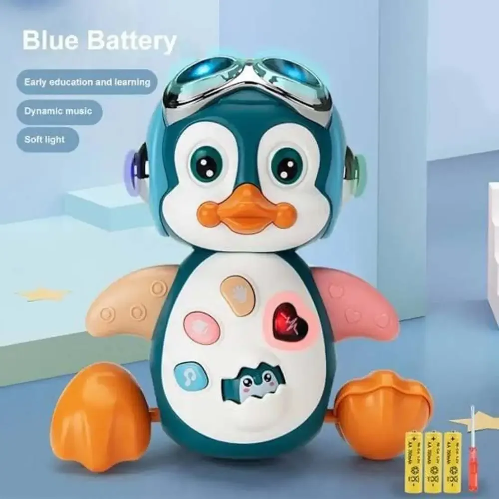 Musical Crawling Penguin Baby‎ Toy with Lights and Sound